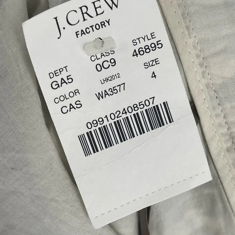 ✨NWT J. Crew Abstract Geometric Print Mini Skirt size 4 Small pockets!